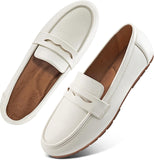 VUN Women Loafers Comfortable Shoes Casual Slip On
