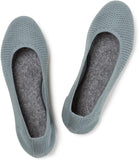 VUN Women’s Ballet Flat Shoes Knit Dress Shoes Round Toe