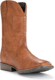 VUN Cowboy Boots For Men Wide Western Boot Traditional American Flag Retro Square Toe Country Work Boots