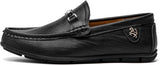 VUN Men’s Casual Leather Fashion Slip on Loafers