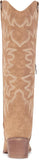 VUN Cowboy Boots For Women Knee High Western Cowgirl Boots Snip Toe Side Zipper Chunky Heel