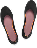 VUN Women’s Ballet Flat Shoes Knit Dress Shoes Round Toe