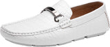 VUN Men's Loafers Crocodile Printed Casual Mens Slip On