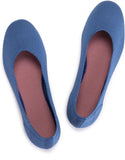 VUN Women’s Ballet Flat Shoes Knit Dress Shoes Round Toe