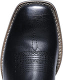 VUN Cowboy Boots For Men Square Toe Western Boot Durable Classic Fashionable Embroidered