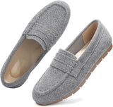VUN Loafers for Women Comfortable Slip on Flats