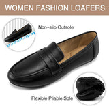 VUN Women Loafers Comfortable Shoes Casual Slip On