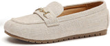 VUN Women's Wide Loafers Shoes Cute