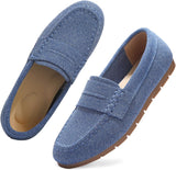 VUN Loafers for Women Comfortable Slip on Flats