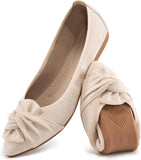 VUN Ballet Flats for Women Dressy Pointed Toe