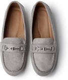 VUN Women's Wide Loafers Shoes Cute Dressy Shoes